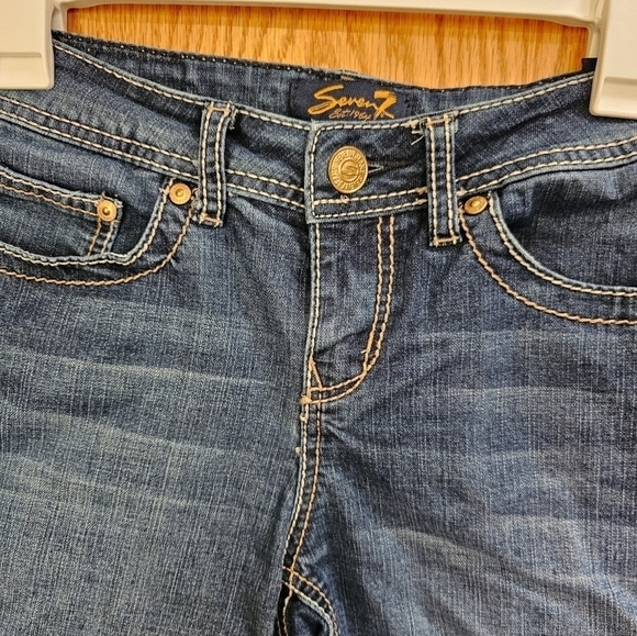 Seven7 Jean Shorts Sz 4 - Picture 2 of 5
